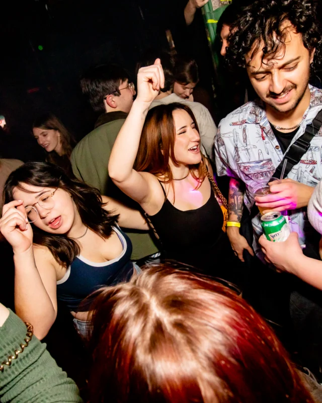 Hot Mess dance pop party - February 2023 - third Friday of every month at The Basement - Kimber is the DJ - Pics by Oh Snap Kid