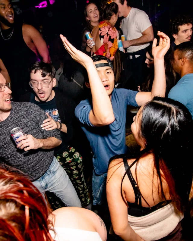 Hot Mess dance pop party - February 2023 - third Friday of every month at The Basement - Kimber is the DJ - Pics by Oh Snap Kid