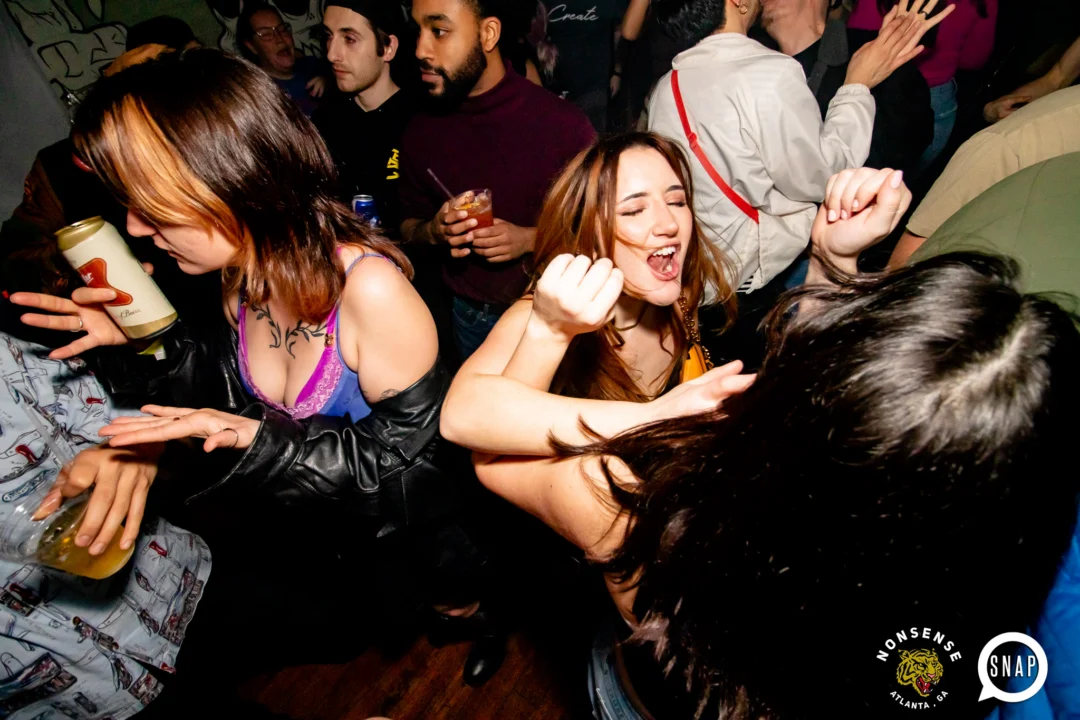Hot Mess dance pop party - February 2023 - third Friday of every month at The Basement - Kimber is the DJ - Pics by Oh Snap Kid