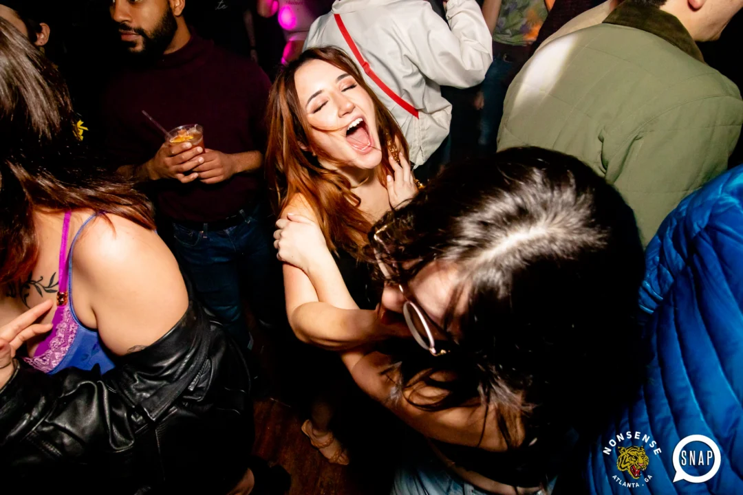 Hot Mess dance pop party - February 2023 - third Friday of every month at The Basement - Kimber is the DJ - Pics by Oh Snap Kid