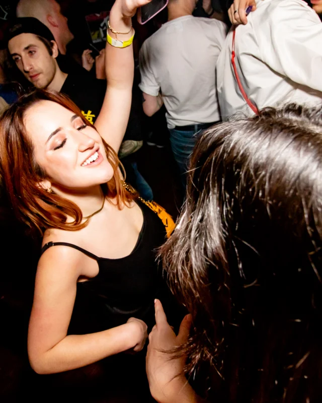 Hot Mess dance pop party - February 2023 - third Friday of every month at The Basement - Kimber is the DJ - Pics by Oh Snap Kid