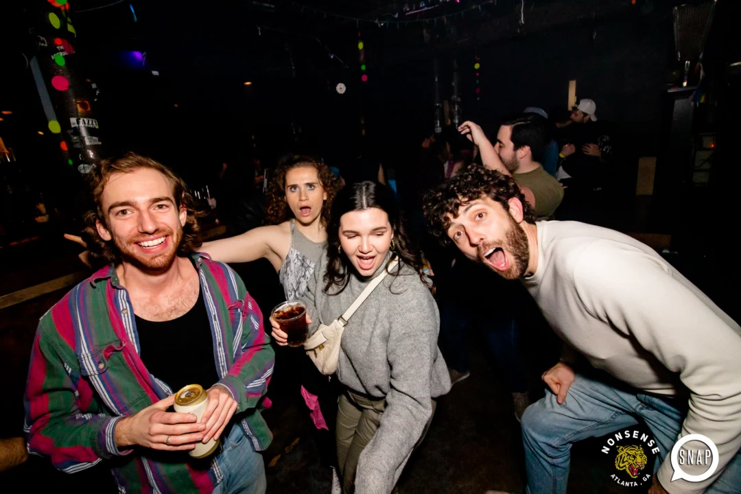 Hot Mess dance pop party - February 2023 - third Friday of every month at The Basement - Kimber is the DJ - Pics by Oh Snap Kid