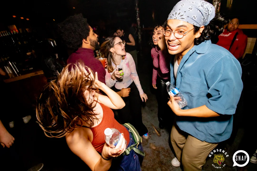 Hot Mess dance pop party - February 2023 - third Friday of every month at The Basement - Kimber is the DJ - Pics by Oh Snap Kid