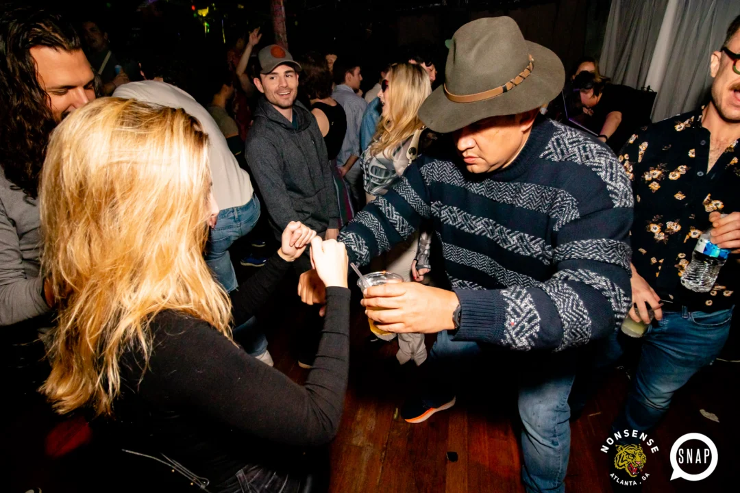 Hot Mess dance pop party - February 2023 - third Friday of every month at The Basement - Kimber is the DJ - Pics by Oh Snap Kid