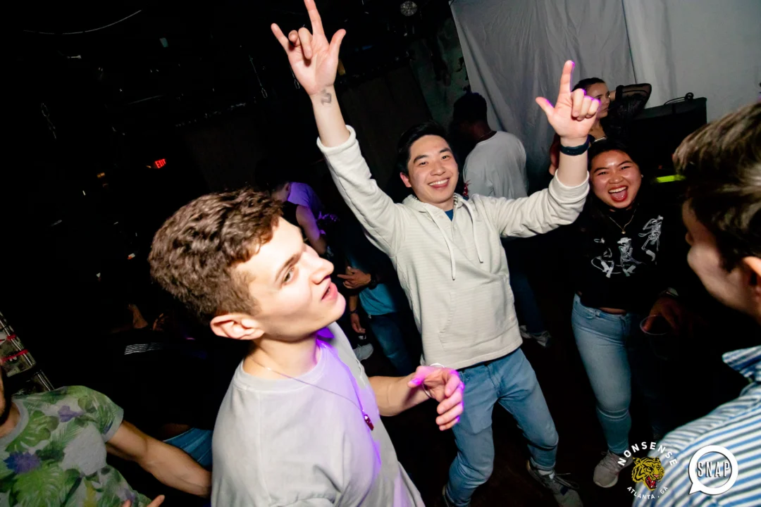 Hot Mess dance pop party - February 2023 - third Friday of every month at The Basement - Kimber is the DJ - Pics by Oh Snap Kid