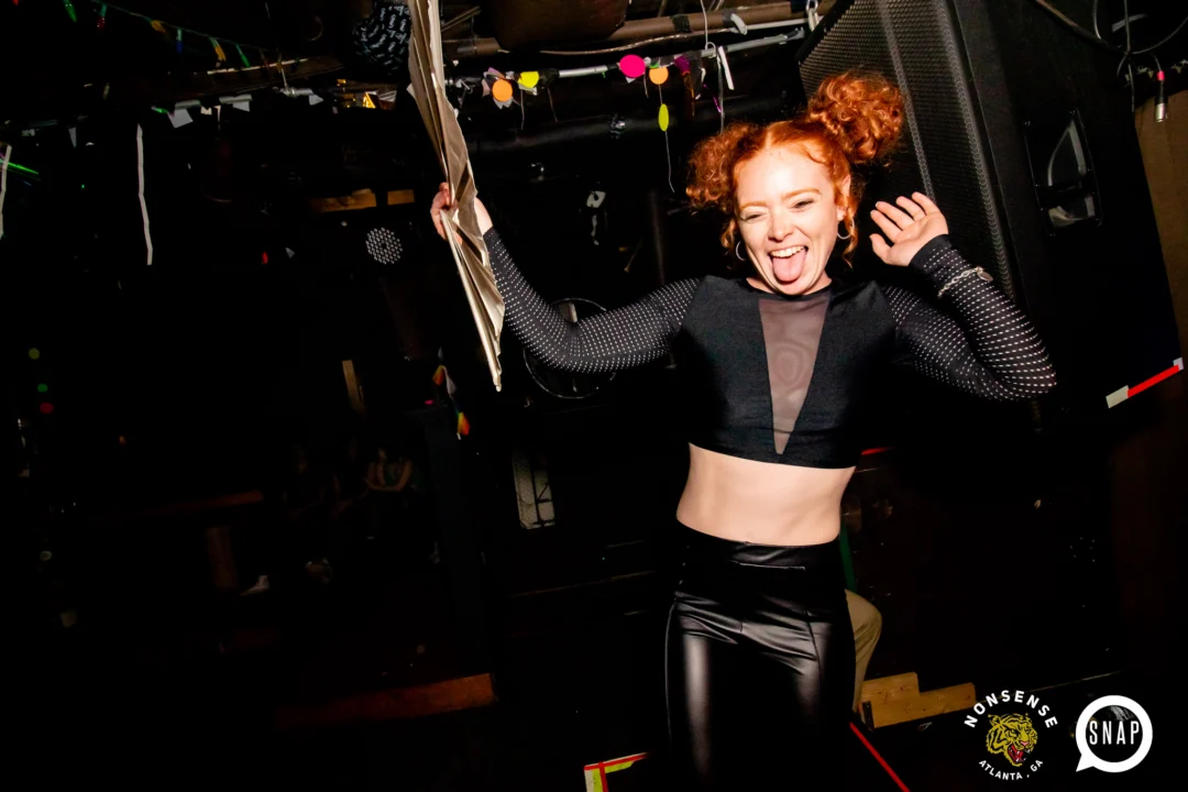 Hot Mess dance pop party - February 2023 - third Friday of every month at The Basement - Kimber is the DJ - Pics by Oh Snap Kid