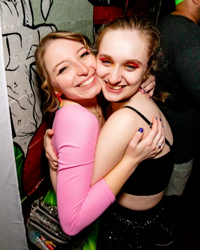 Hot Mess dance pop party - February 2023 - third Friday of every month at The Basement - Kimber is the DJ - Pics by Oh Snap Kid