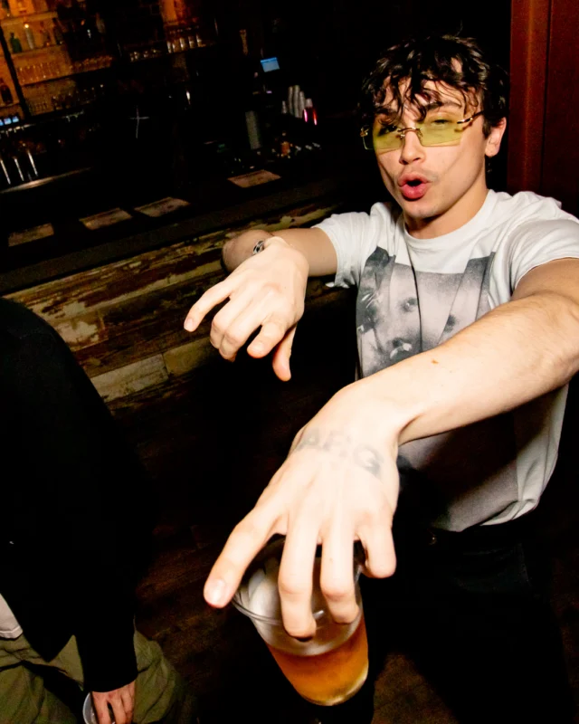 Indie Sleaze dance party - Second Saturday of every month at Ammazza - Kimber is the DJ - Photo: Darcy of Oh Snap Kid