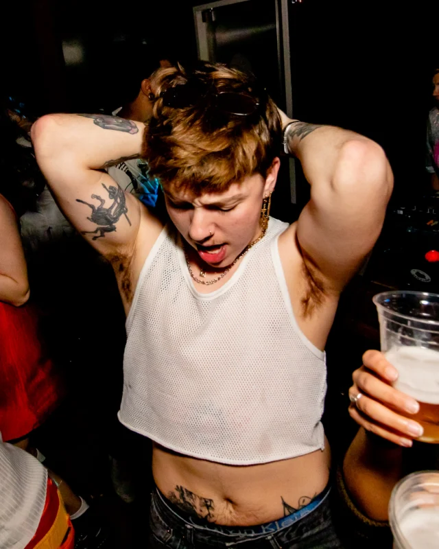Indie Sleaze dance party - Second Saturday of every month at Ammazza - Kimber is the DJ - Photo: Darcy of Oh Snap Kid