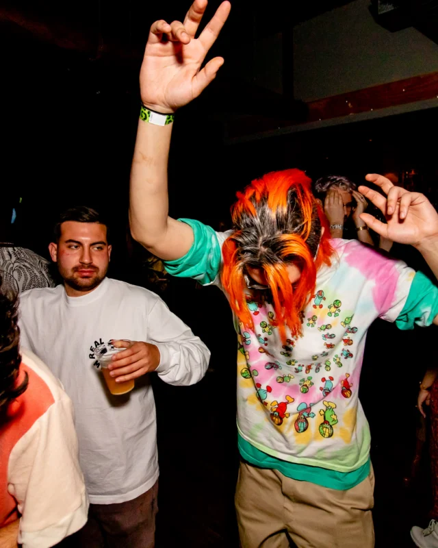 Indie Sleaze dance party - Second Saturday of every month at Ammazza - Kimber is the DJ - Photo: Darcy of Oh Snap Kid