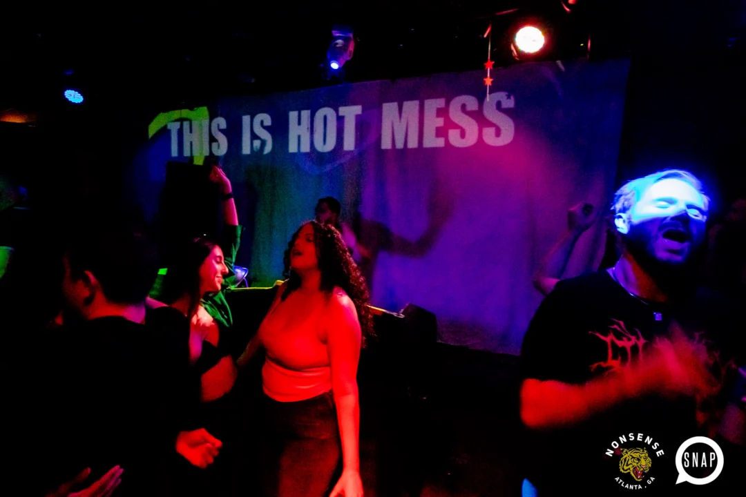 Hot Mess dance pop party - March 2023 - third Friday of every month at The Basement - Pic by Oh Snap Kid