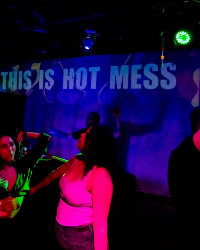 Hot Mess dance pop party - March 2023 - third Friday of every month at The Basement - Pic by Oh Snap Kid