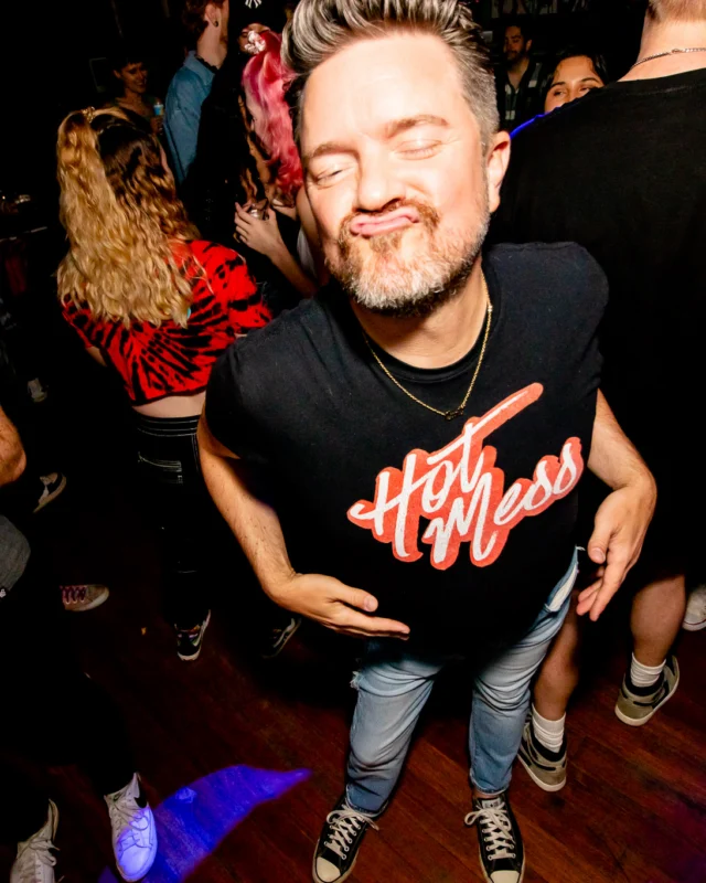 Hot Mess dance pop party - March 2023 - third Friday of every month at The Basement - Pic by Oh Snap Kid