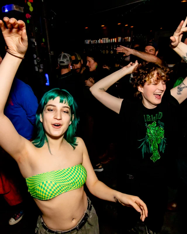 Hot Mess dance pop party - March 2023 - third Friday of every month at The Basement - Pic by Oh Snap Kid