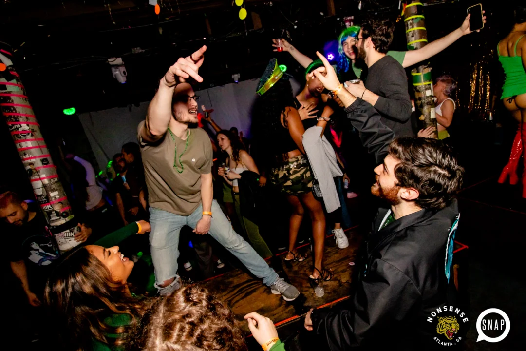 Hot Mess dance pop party - March 2023 - third Friday of every month at The Basement - Pic by Oh Snap Kid