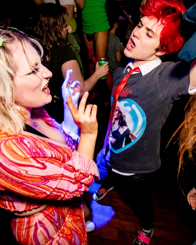 Hot Mess dance pop party - March 2023 - third Friday of every month at The Basement - Pic by Oh Snap Kid