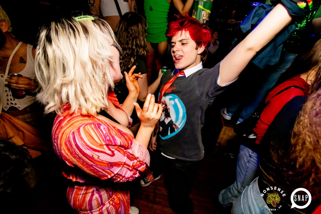 Hot Mess dance pop party - March 2023 - third Friday of every month at The Basement - Pic by Oh Snap Kid