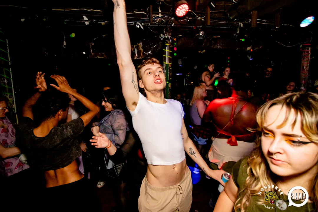 Hot Mess dance pop party - March 2023 - third Friday of every month at The Basement - Pic by Oh Snap Kid