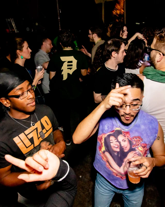 Hot Mess dance pop party - March 2023 - third Friday of every month at The Basement - Pic by Oh Snap Kid