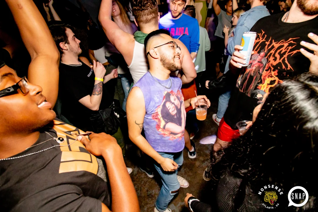 Hot Mess dance pop party - March 2023 - third Friday of every month at The Basement - Pic by Oh Snap Kid