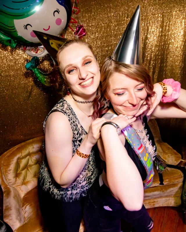 Hot Mess dance pop party - April 2023 - third Friday of every month at The Basement - Kimber is the DJ - Pics: Darcy for Oh Snap Kid