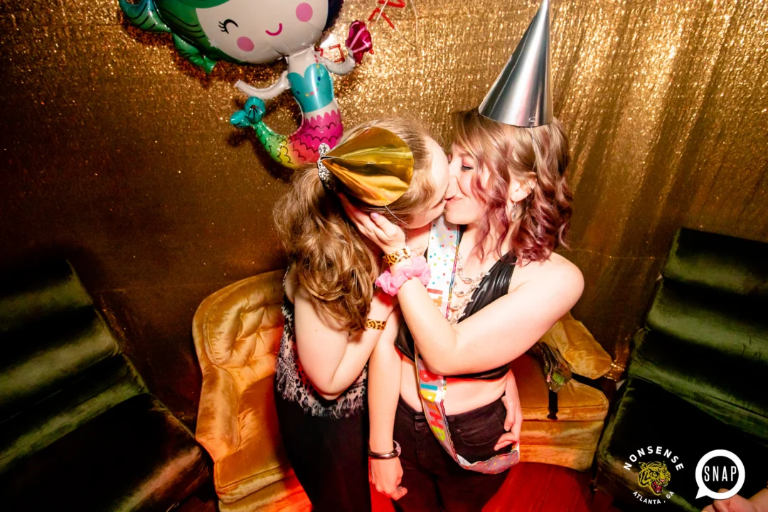 Hot Mess dance pop party - April 2023 - third Friday of every month at The Basement - Kimber is the DJ - Pics: Darcy for Oh Snap Kid