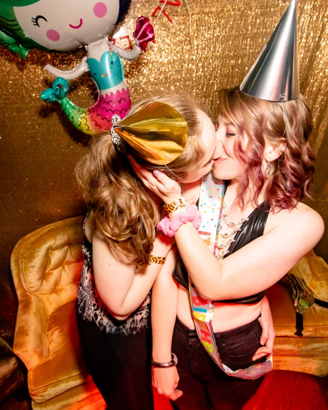 Hot Mess dance pop party - April 2023 - third Friday of every month at The Basement - Kimber is the DJ - Pics: Darcy for Oh Snap Kid