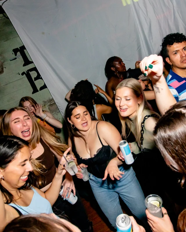 Hot Mess dance pop party - April 2023 - third Friday of every month at The Basement - Kimber is the DJ - Pics: Darcy for Oh Snap Kid