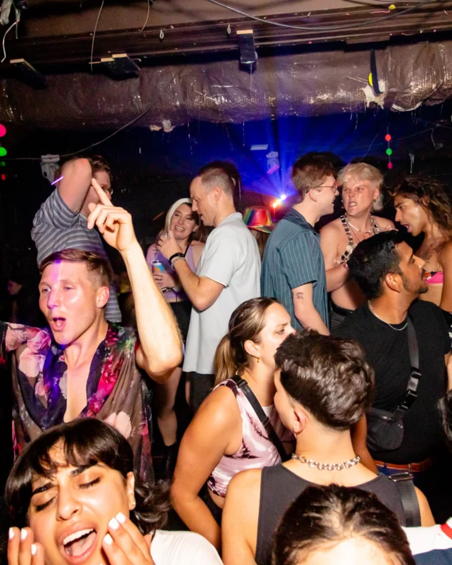 Hot Mess dance pop party - April 2023 - third Friday of every month at The Basement - Kimber is the DJ - Pics: Darcy for Oh Snap Kid