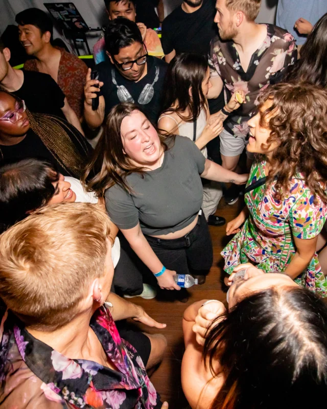 Hot Mess dance pop party - April 2023 - third Friday of every month at The Basement - Kimber is the DJ - Pics: Darcy for Oh Snap Kid