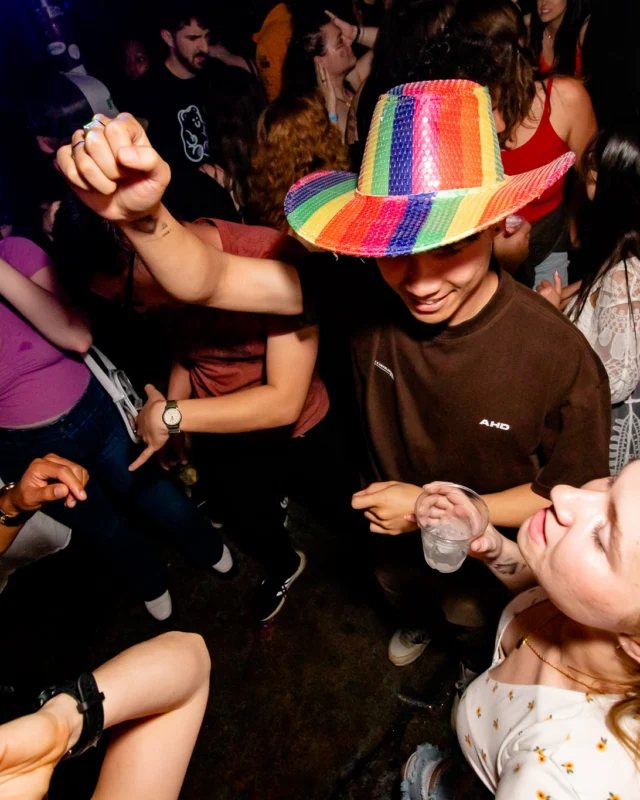 Hot Mess dance pop party - April 2023 - third Friday of every month at The Basement - Kimber is the DJ - Pics: Darcy for Oh Snap Kid
