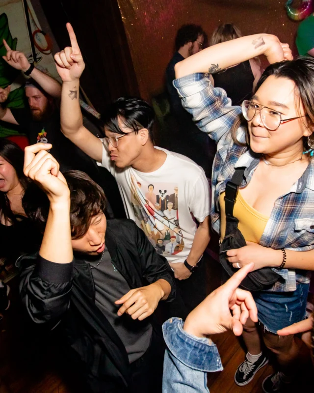Hot Mess dance pop party - April 2023 - third Friday of every month at The Basement - Kimber is the DJ - Pics: Darcy for Oh Snap Kid