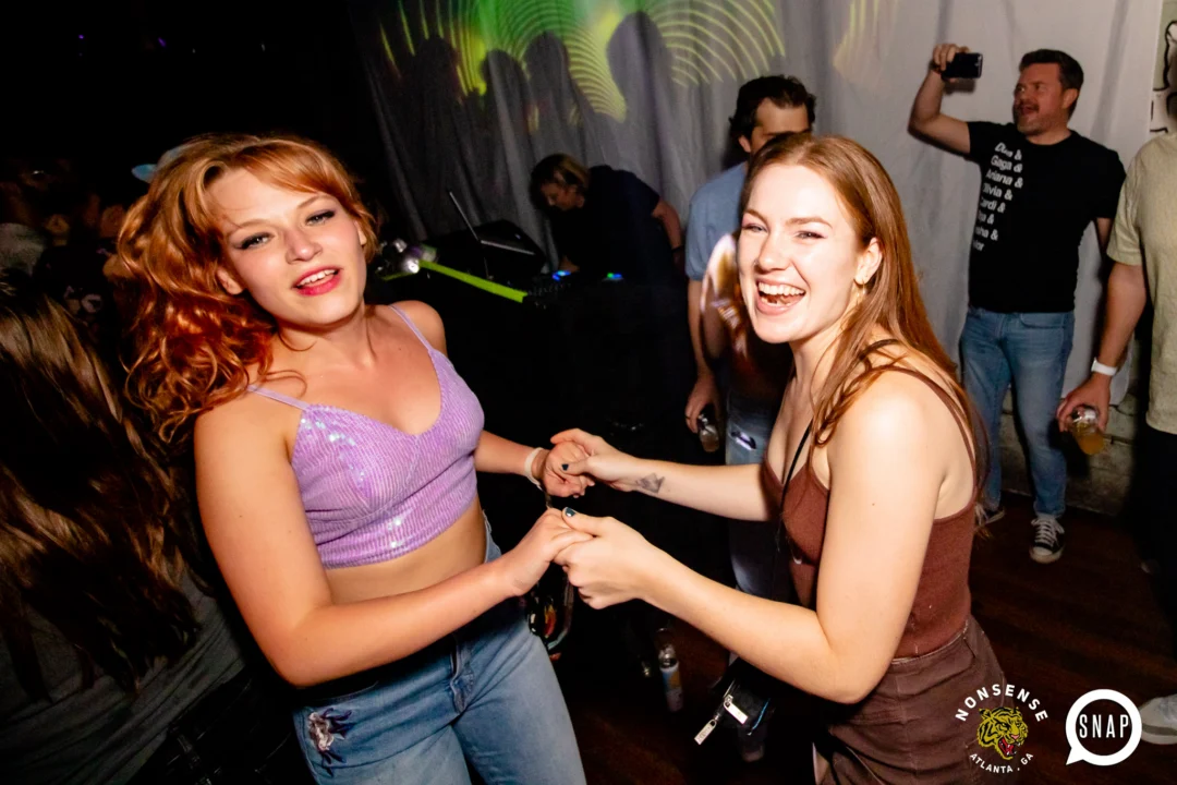Hot Mess dance pop party - April 2023 - third Friday of every month at The Basement - Kimber is the DJ - Pics: Darcy for Oh Snap Kid