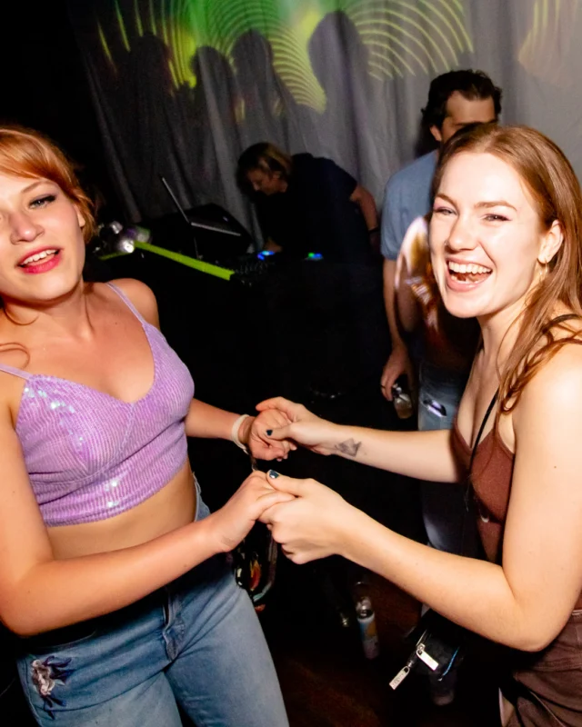 Hot Mess dance pop party - April 2023 - third Friday of every month at The Basement - Kimber is the DJ - Pics: Darcy for Oh Snap Kid