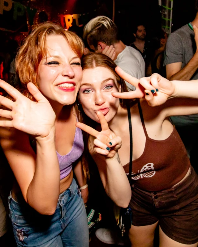 Hot Mess dance pop party - April 2023 - third Friday of every month at The Basement - Kimber is the DJ - Pics: Darcy for Oh Snap Kid