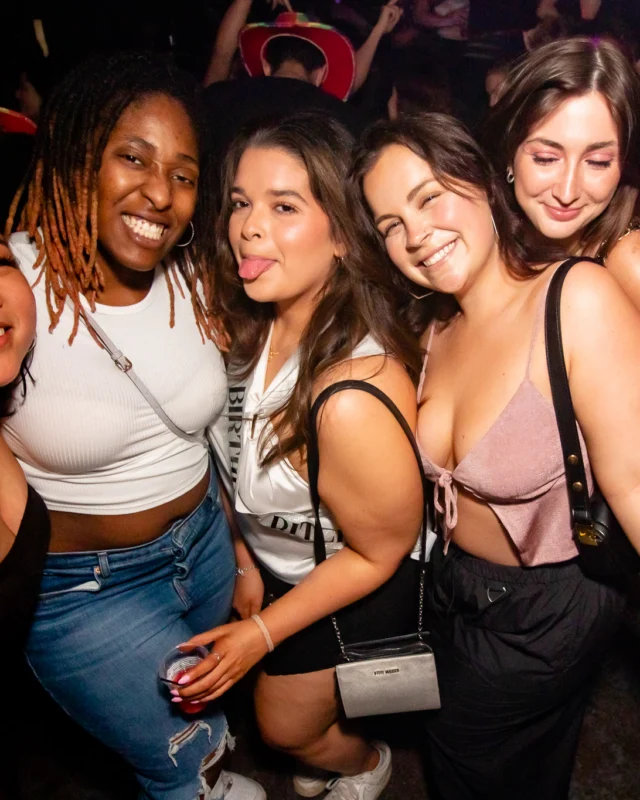 Hot Mess dance pop party - April 2023 - third Friday of every month at The Basement - Kimber is the DJ - Pics: Darcy for Oh Snap Kid