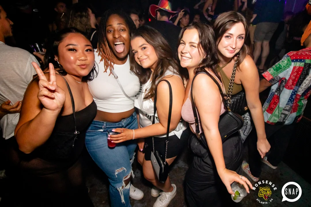 Hot Mess dance pop party - April 2023 - third Friday of every month at The Basement - Kimber is the DJ - Pics: Darcy for Oh Snap Kid