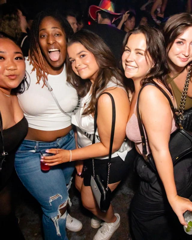 Hot Mess dance pop party - April 2023 - third Friday of every month at The Basement - Kimber is the DJ - Pics: Darcy for Oh Snap Kid