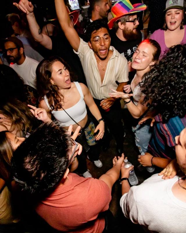 Hot Mess dance pop party - April 2023 - third Friday of every month at The Basement - Kimber is the DJ - Pics: Darcy for Oh Snap Kid