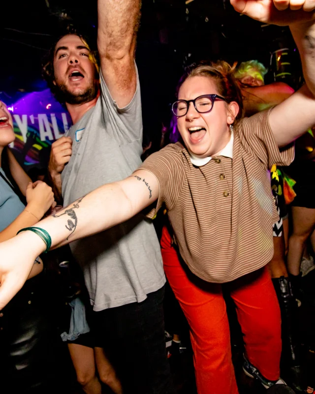 Hot Mess dance pop party - April 2023 - third Friday of every month at The Basement - Kimber is the DJ - Pics: Darcy for Oh Snap Kid
