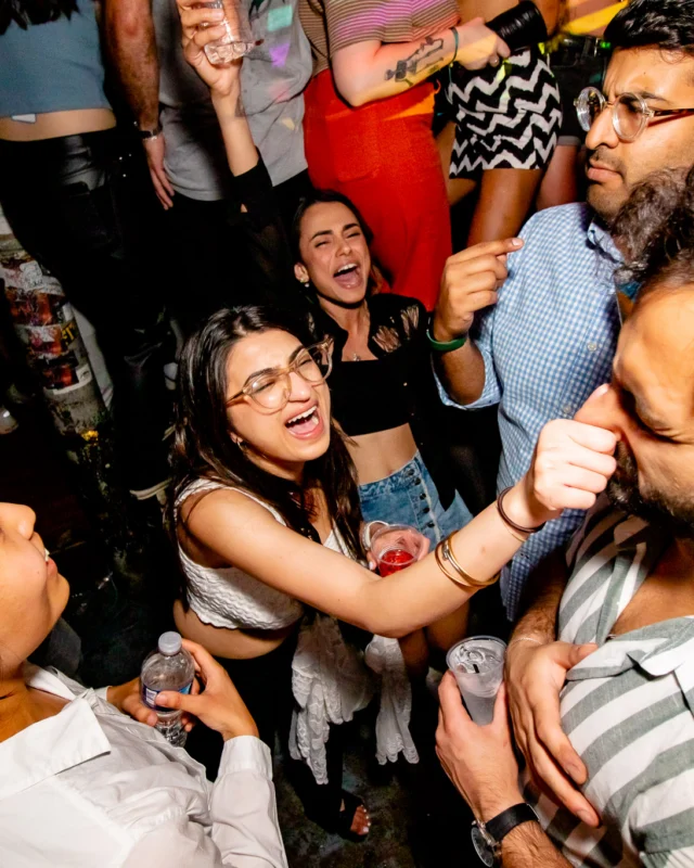 Hot Mess dance pop party - April 2023 - third Friday of every month at The Basement - Kimber is the DJ - Pics: Darcy for Oh Snap Kid