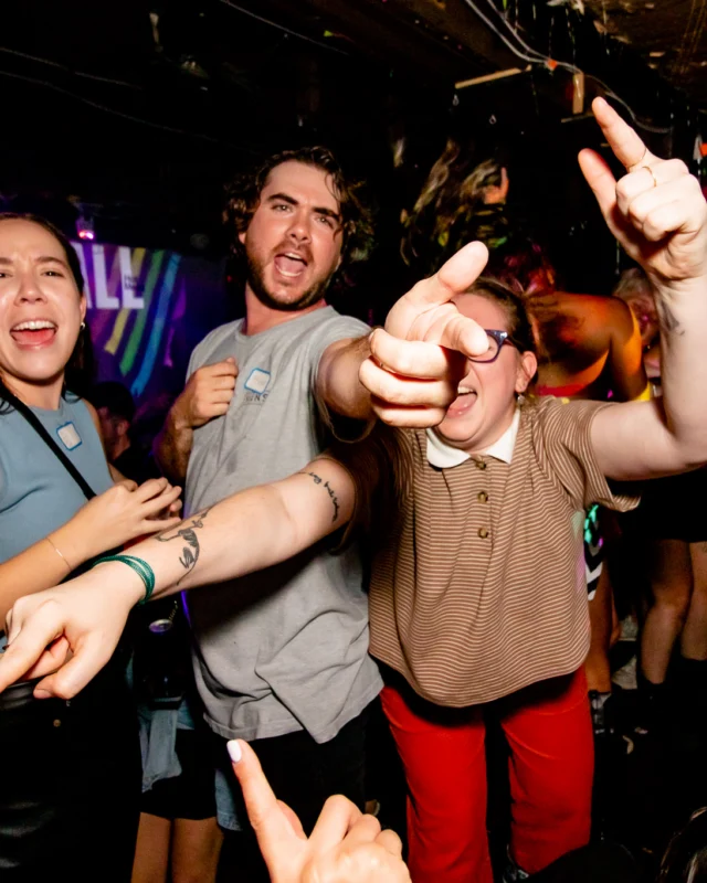 Hot Mess dance pop party - April 2023 - third Friday of every month at The Basement - Kimber is the DJ - Pics: Darcy for Oh Snap Kid