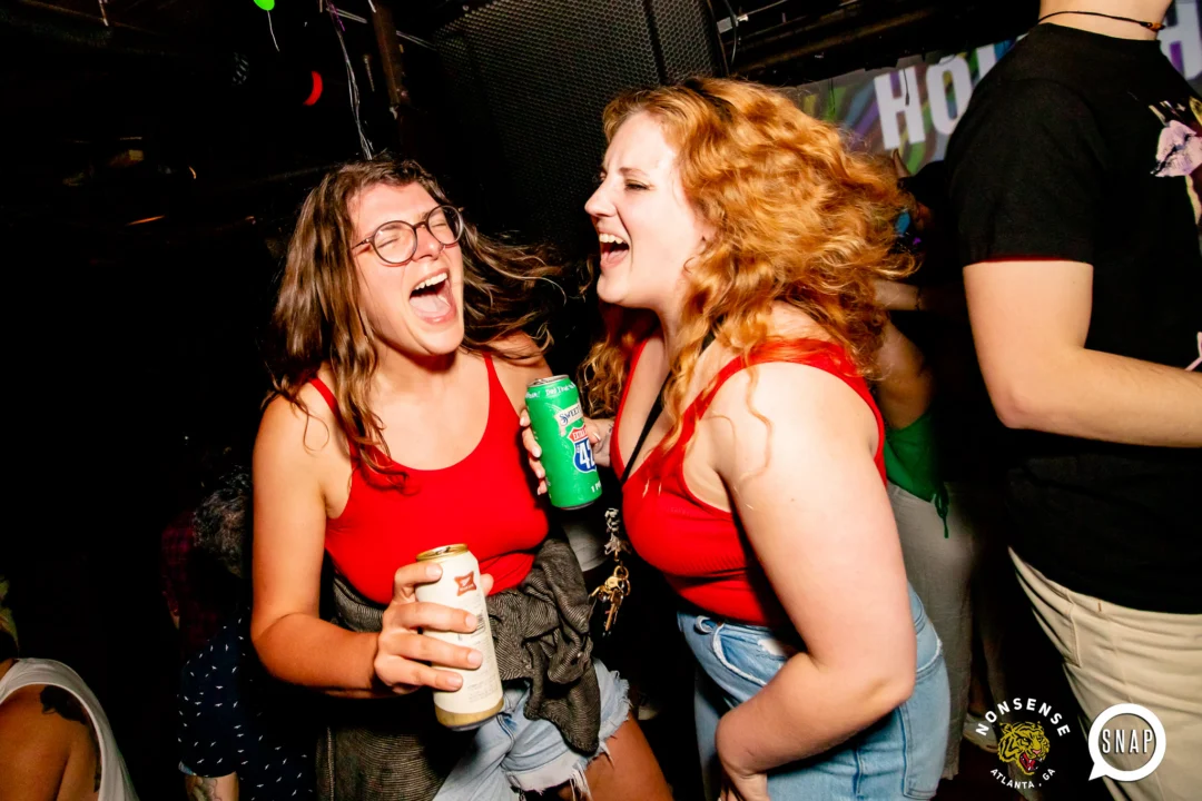 Hot Mess dance pop party - April 2023 - third Friday of every month at The Basement - Kimber is the DJ - Pics: Darcy for Oh Snap Kid