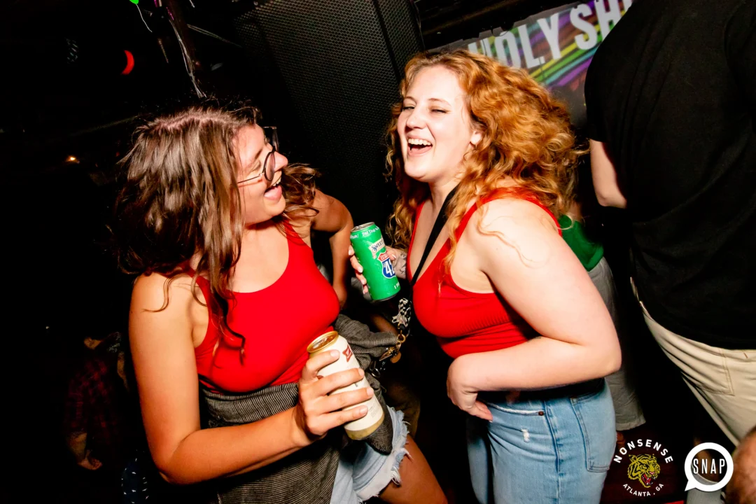 Hot Mess dance pop party - April 2023 - third Friday of every month at The Basement - Kimber is the DJ - Pics: Darcy for Oh Snap Kid