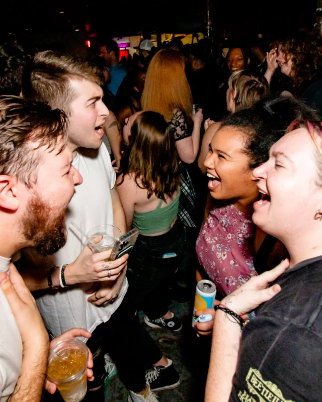 Hot Mess dance pop party - April 2023 - third Friday of every month at The Basement - Kimber is the DJ - Pics: Darcy for Oh Snap Kid
