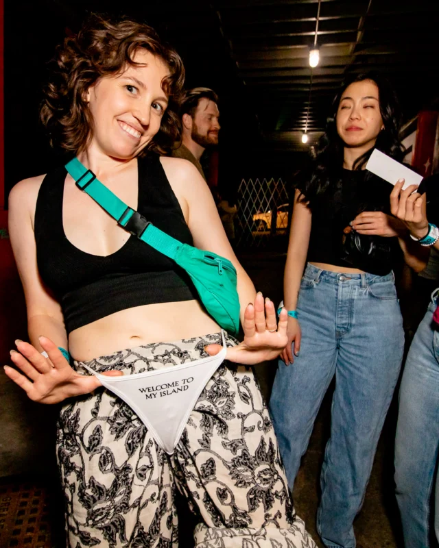 Hot Mess dance pop party - April 2023 - third Friday of every month at The Basement - Kimber is the DJ - Pics: Darcy for Oh Snap Kid