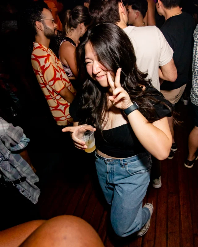 Hot Mess dance pop party - April 2023 - third Friday of every month at The Basement - Kimber is the DJ - Pics: Darcy for Oh Snap Kid