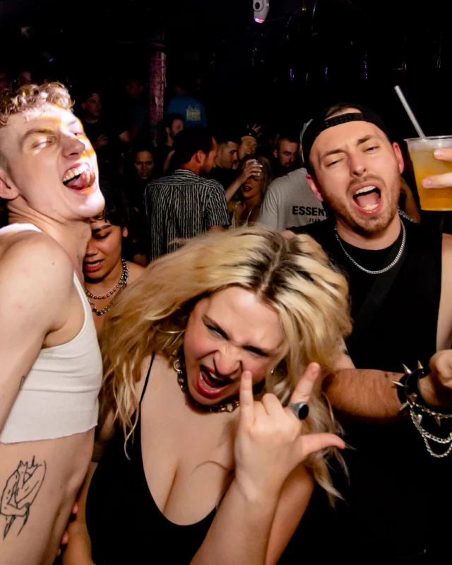 Hot Mess dance pop party - April 2023 - third Friday of every month at The Basement - Kimber is the DJ - Pics: Darcy for Oh Snap Kid