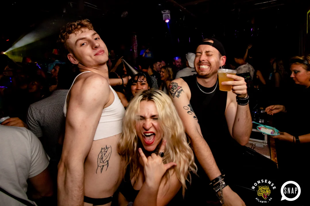 Hot Mess dance pop party - April 2023 - third Friday of every month at The Basement - Kimber is the DJ - Pics: Darcy for Oh Snap Kid