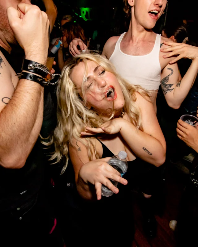 Hot Mess dance pop party - April 2023 - third Friday of every month at The Basement - Kimber is the DJ - Pics: Darcy for Oh Snap Kid